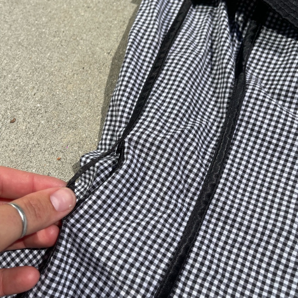 🖤 Vintage Charlotte Russe Gingham Halter Top - Picture 2 of 8
